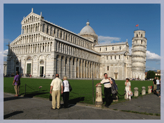 Der schiefe Turm von Pisa