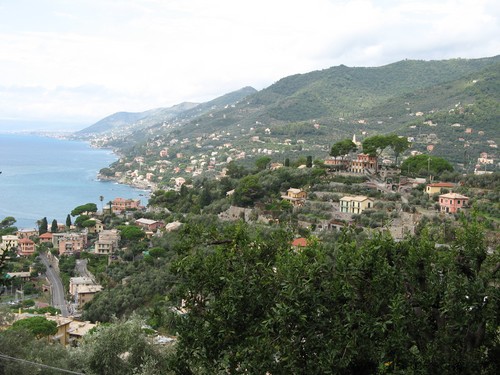 Blick auf den Golf von Genua