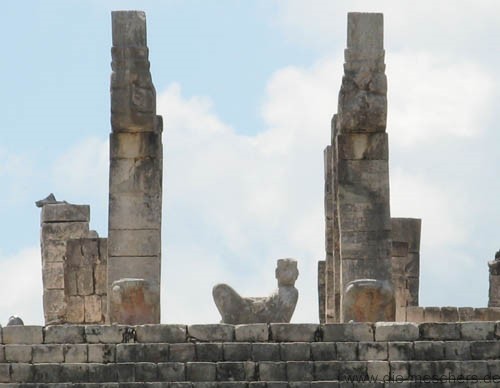 Chac Mol im Kriegertempel